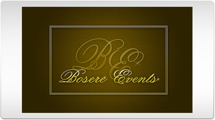 Bosere Events Logo by Chris Ilagan