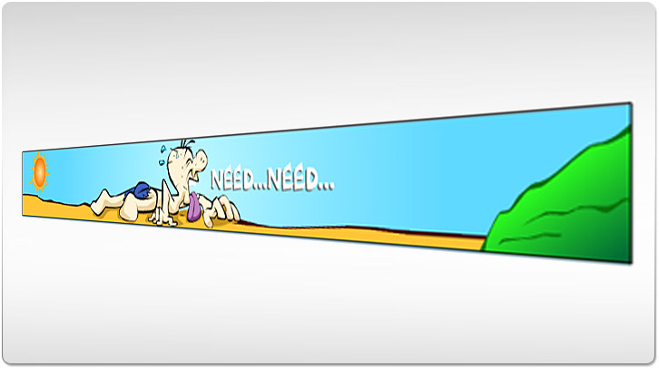 Need Humor Flash Header by Chris Ilagan