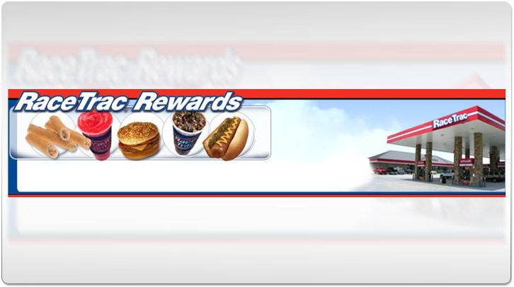 Race Trac Rewards Flash Header by Chris Ilagan
