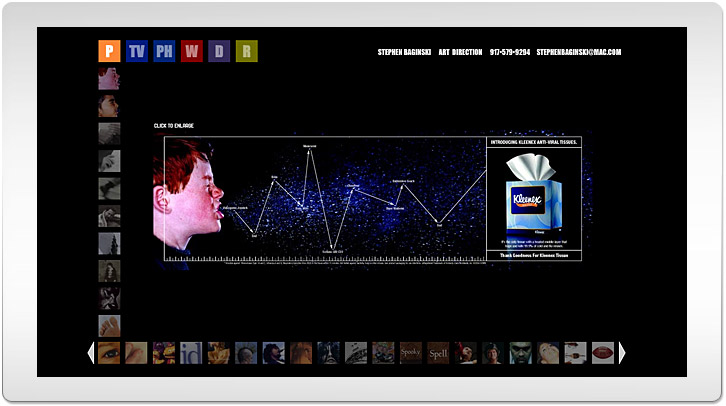 Stephen Baginski Web Site by Chris Ilagan