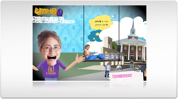 UMHB mini site by Chris ilagan